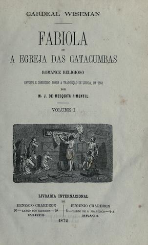 Fabiola; or, The Church of the catacombs
