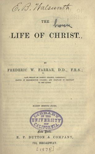 The life of Christ as represented in art