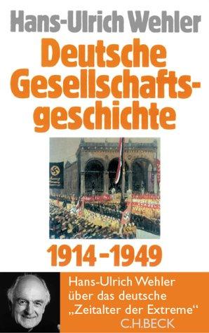 Deutsche Gesellschaftsgeschichte by Hans-Ulrich Wehler cover