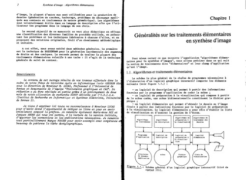 Synthèse d'image