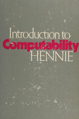 Introduction to computability