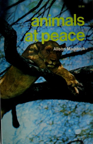Animals at peace by Alison Maddock cover