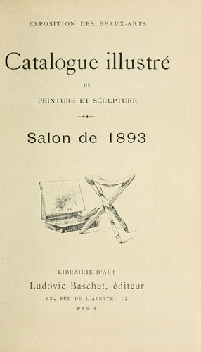 Catalogue illustré de peinture et sculpture by Société des artistes français. cover
