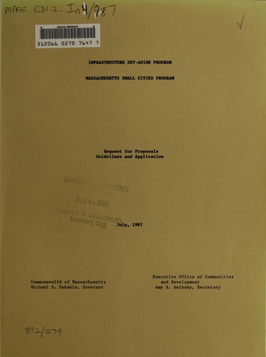 Infrastructure Set-Aside Program
