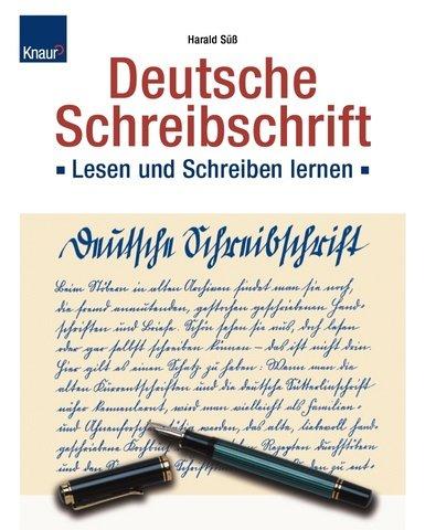 Deutsche Schreibschrift. Lehrbuch. Lesen und Schreiben lernen by Harald Süß cover