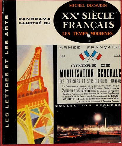 XXe [i.e. Vingtième] siècle franc̜ais by Michel Décaudin cover