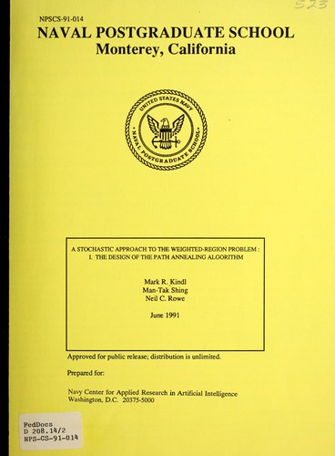 A stochastic approach to the weighted-region problem