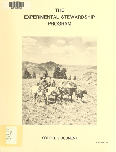 The experimental stewardship program