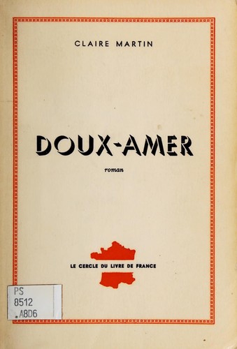 Doux-amer by Martin, Claire cover