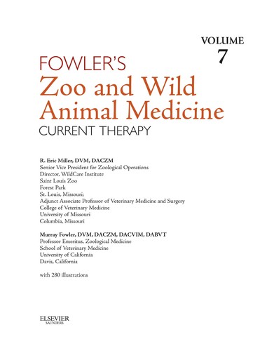 Fowler's zoo and wild animal medicine by R. Eric Miller cover