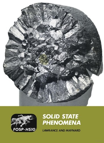 Solid state phenomena