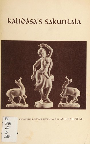 The Abhijñānaśākuntalam of Kālidāsa
