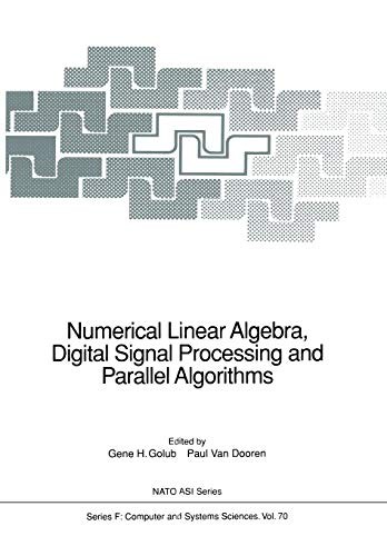 Numerical Linear Algebra, Digital Signal Processing and Parallel Algorithms )
