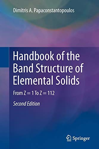 Handbook of the Band Structure of Elemental Solids