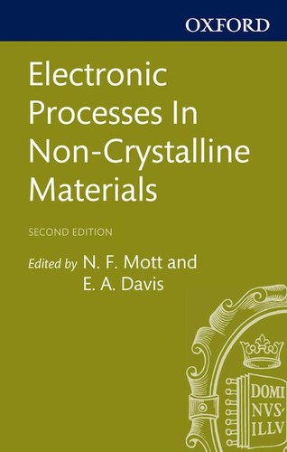 Electronic processes in non-crystalline materials