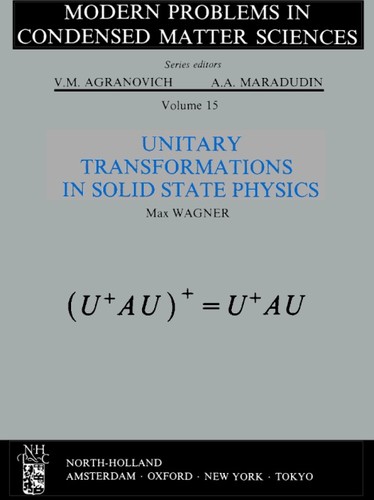Unitary transformations in solid state physics