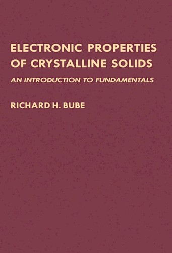 Electronic properties of crystalline solids