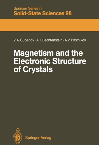 Magnetism and the Electronic Structure of Crystals