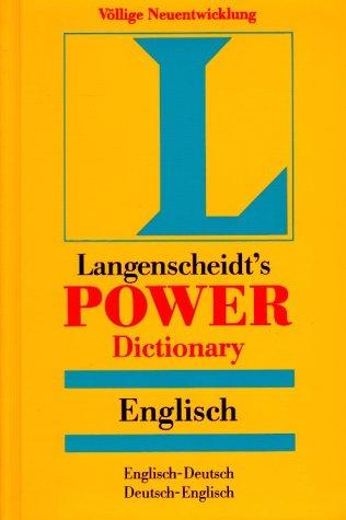 Langenscheidt's Power Dictionary, Englisch-Deutsch, Deutsch-Englisch by . cover