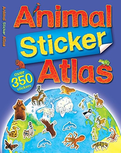 Animal Sticker Atlas by Anthony Lewis cover