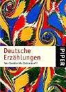 Deutsche Erzählungen. Von Goethe bis Eichendorff by Helmut Winter cover