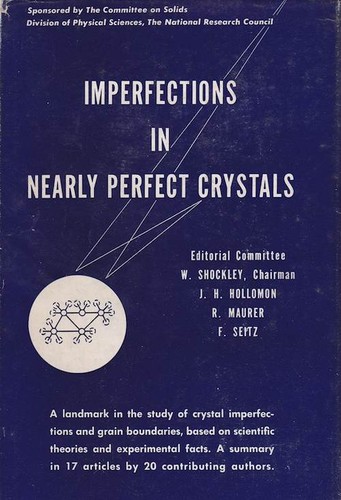 Imperfections in nearly perfect crystals