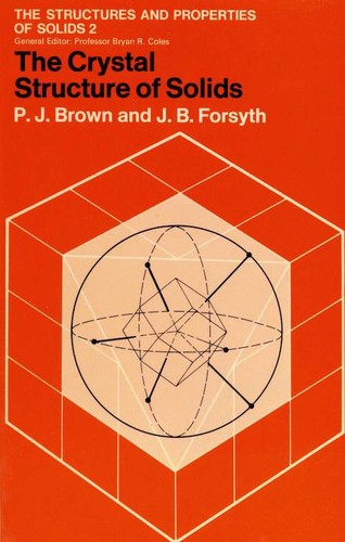 The crystal structure of solids