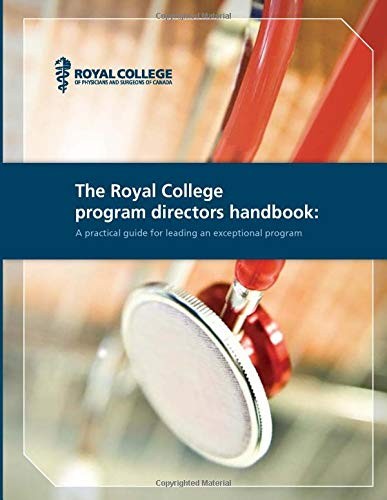 The Royal College program directors handbook