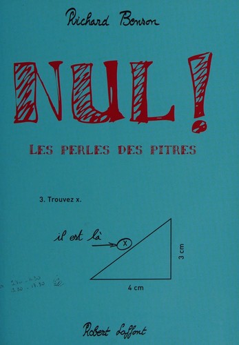Nul! by Benson, Richard humoriste, Léon Mercadet cover