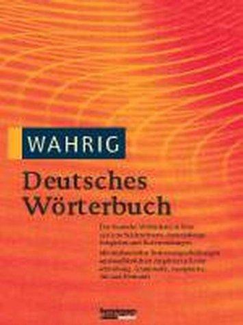 Wahrig Deutsches Worterbuch by Gerhard Wahrig cover