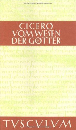 Vom Wesen der Götter. Lateinisch - deutsch by Cicero cover