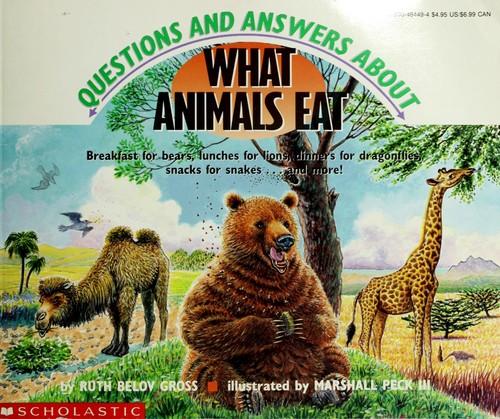 What do animals eat? by Ruth Belov Gross cover