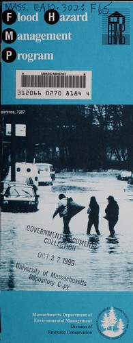 Flood Hazard Management Program by Massachusetts. Flood Hazard Management Program cover