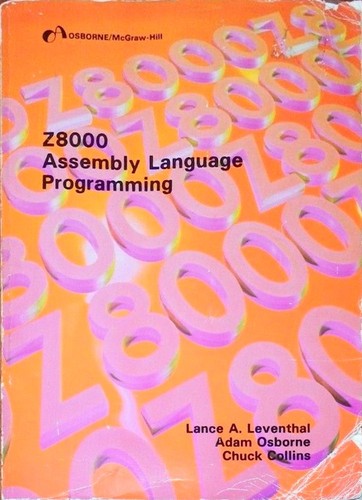 Z8000 assembly language programming