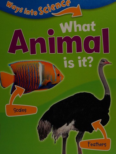What animal is it? by Peter D. Riley cover