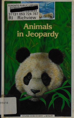 Animals in jeopardy by Diane Costa de Beauregard cover