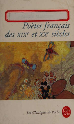 Poetes Francais Des XIX et XXe siècles by D. Leuwers cover