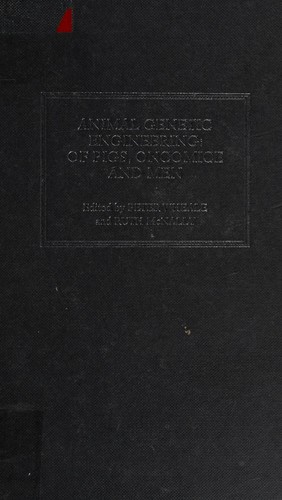 Animal genetic engineering by Peter Wheale cover