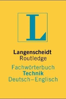 Langenscheidt's Fachwörterbuch Technik by  cover
