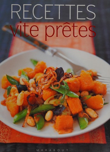 Recettes vite prêtes by  cover
