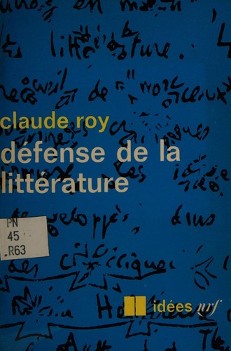 Défense de la littérature