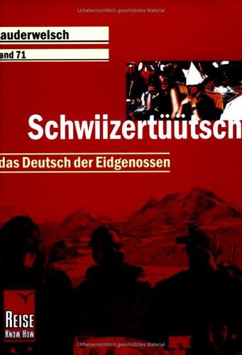 Schwiizertüütsch by Isabelle Imhof cover