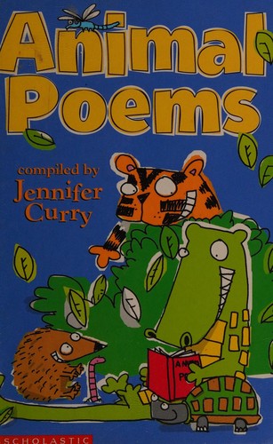 Animal Poems by Jennifer Curry cover