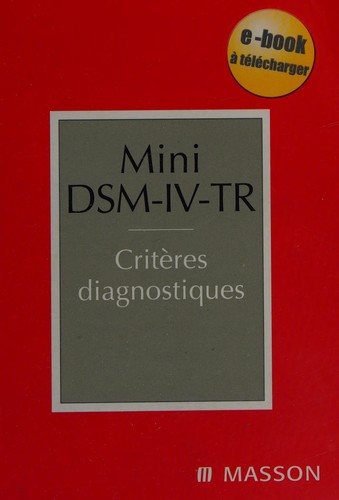 Mini DSM-IV-TR by J. D. Guelfi cover
