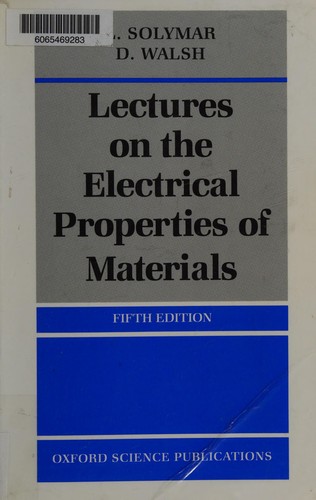 Solutions manual for Lectures on the electrical properties of materials