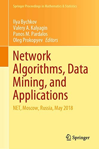 Network Algorithms, Data Mining, and Applications