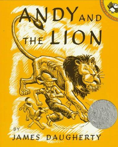 Andy and the lion by James Daugherty cover