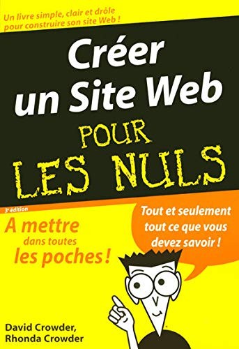 Créer un site Web Poche Pour les nuls, 3e