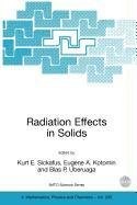 Radiation Effects in Solids