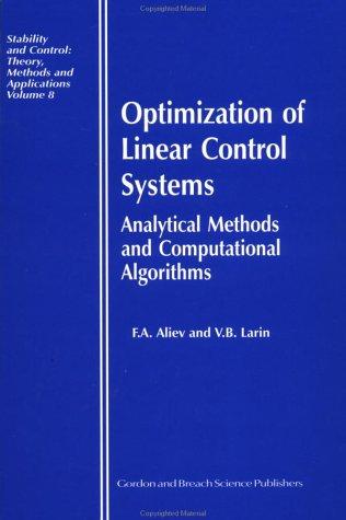 Optimization of linear control systems